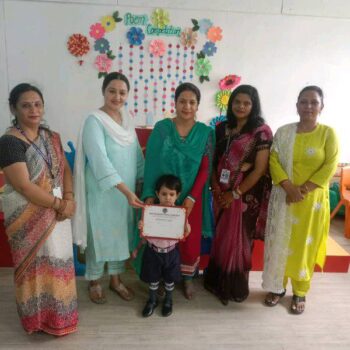 Celebrates Poem Recitation with Toddlers