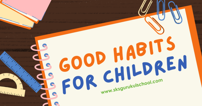 Good Habits for Children: Building a Strong Foundation for Lifelong ...